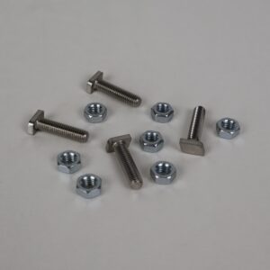 Hamerkopbout extra lang inox