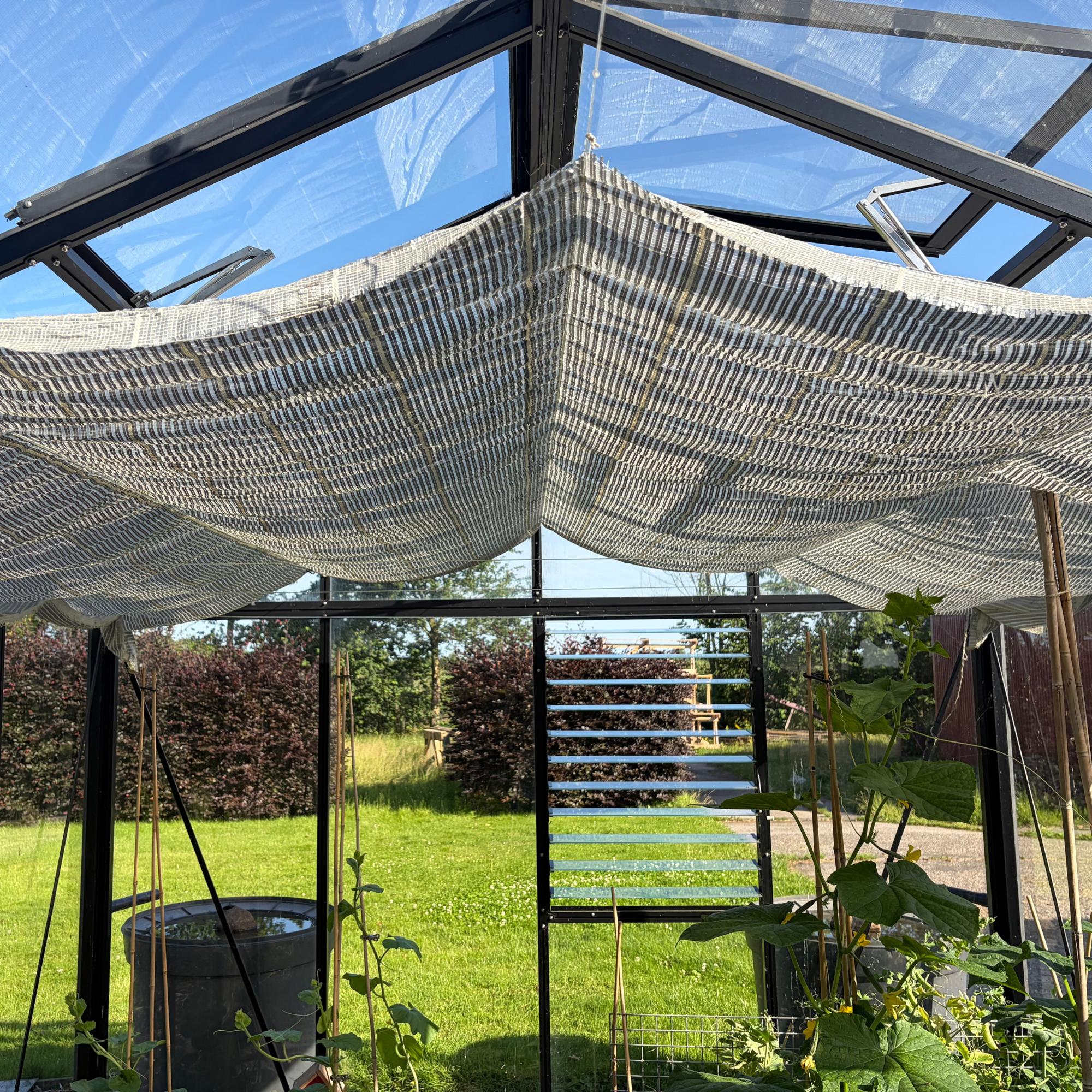 Schaduwdoek tuinkas