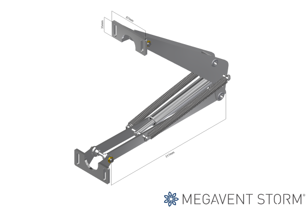 automatische raamopener Megavent-Storm