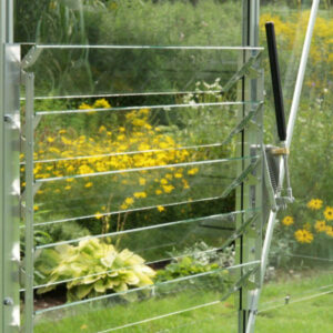 Automatische raamopener voor louvreraam