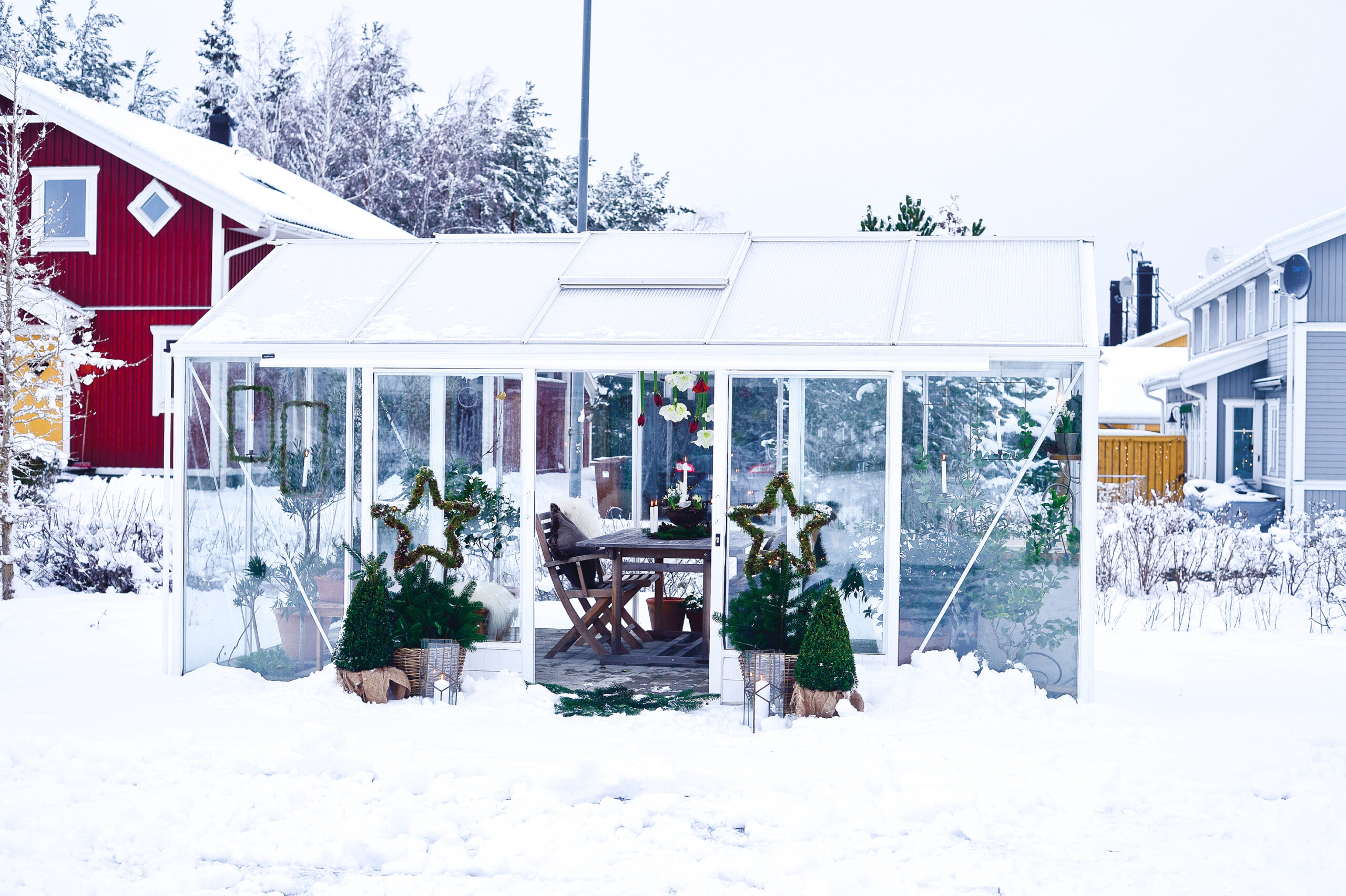 tropic maxi in de sneeuw