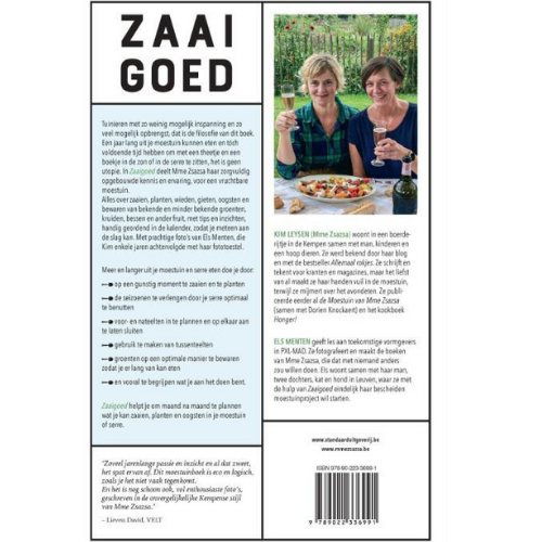 Achterkant zaaigoed boek