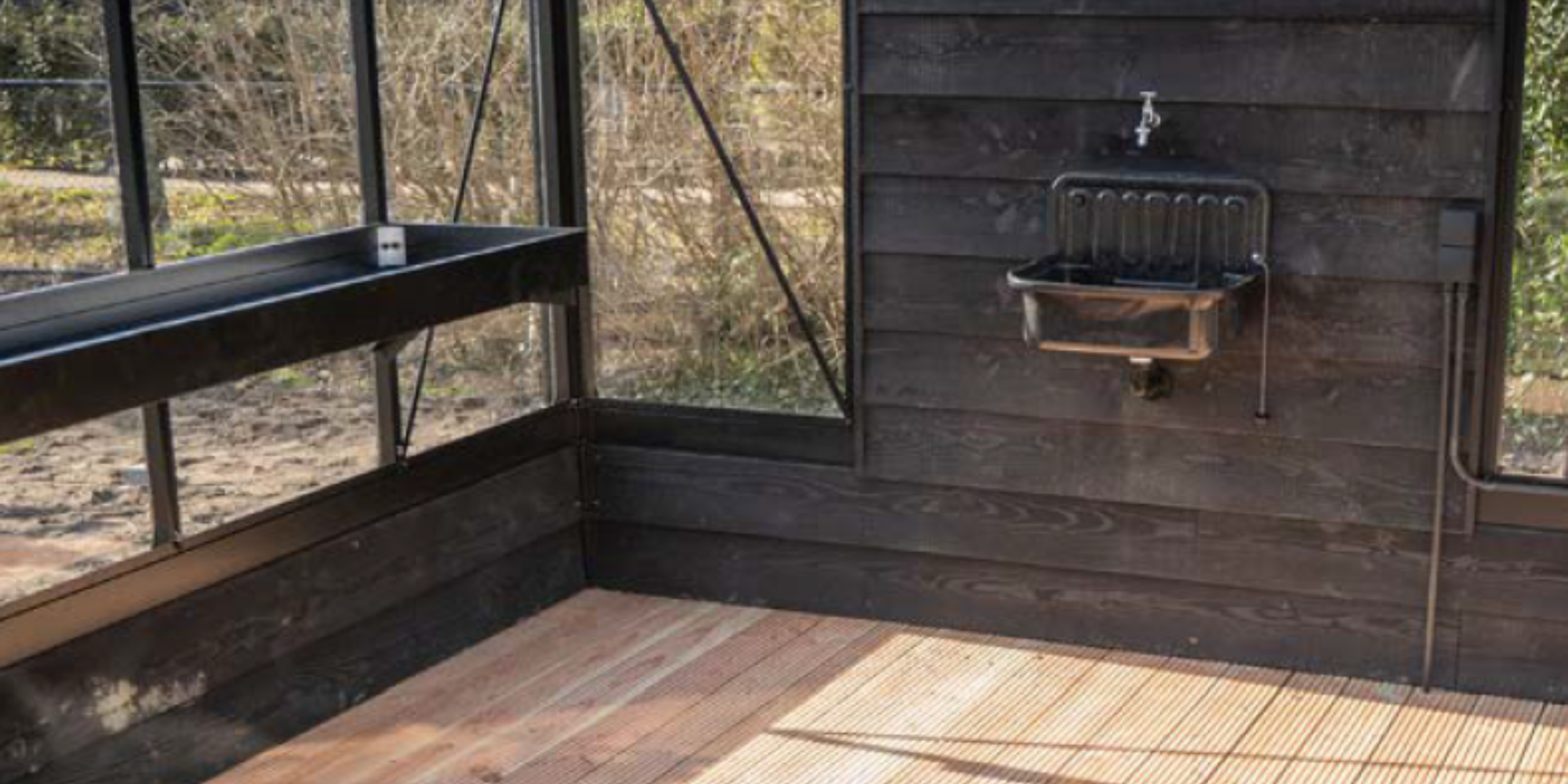 Watertappunt tuinkas