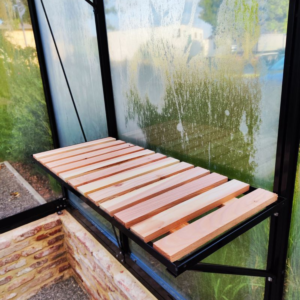 schap met houten inleg