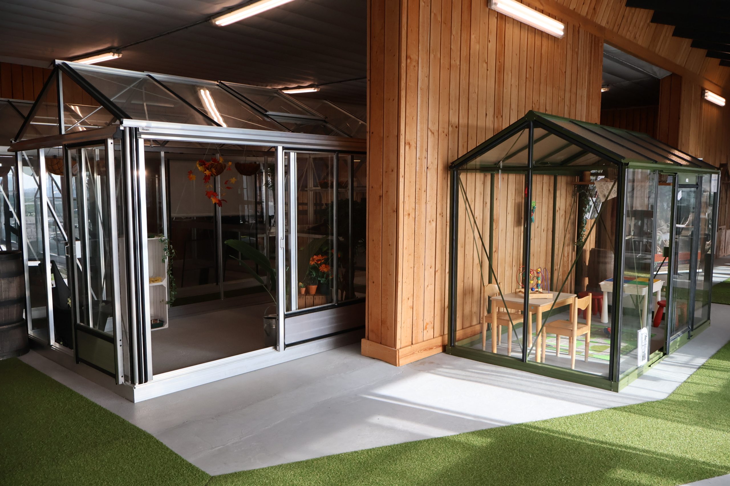 Showroom Hazenberg Tuinkassen